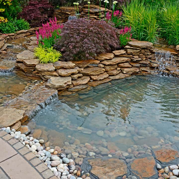 Pond Installation in Sarasota, FL.